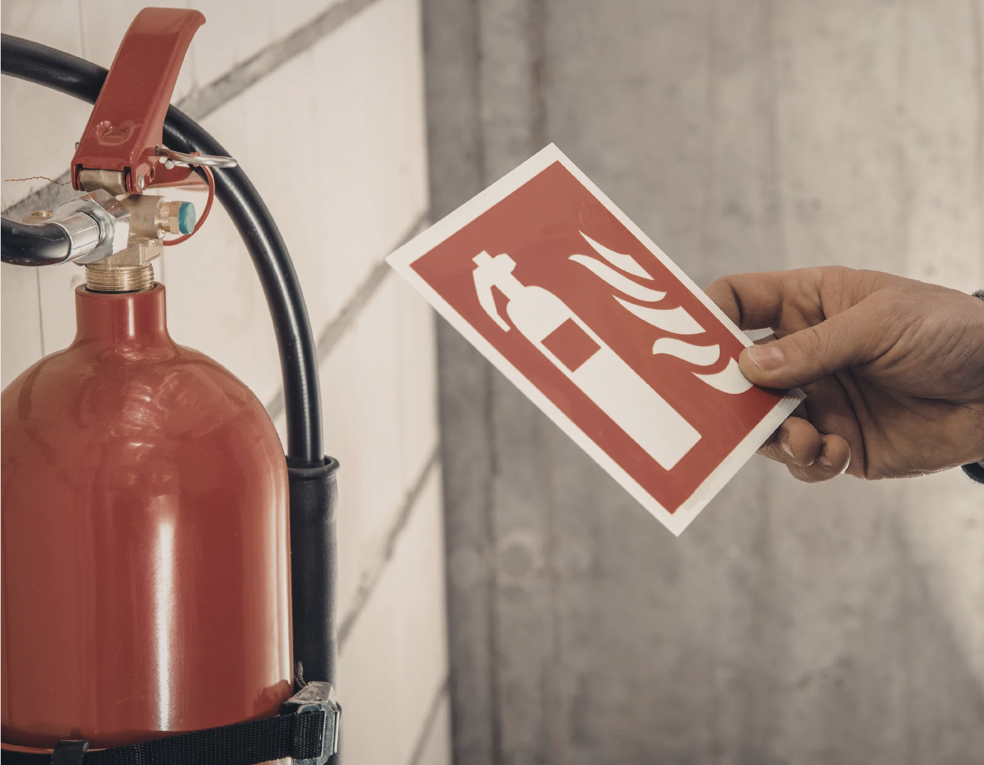 Feuerlöscher-Prüfung nach DIN 14406-4 direkt im Betrieb