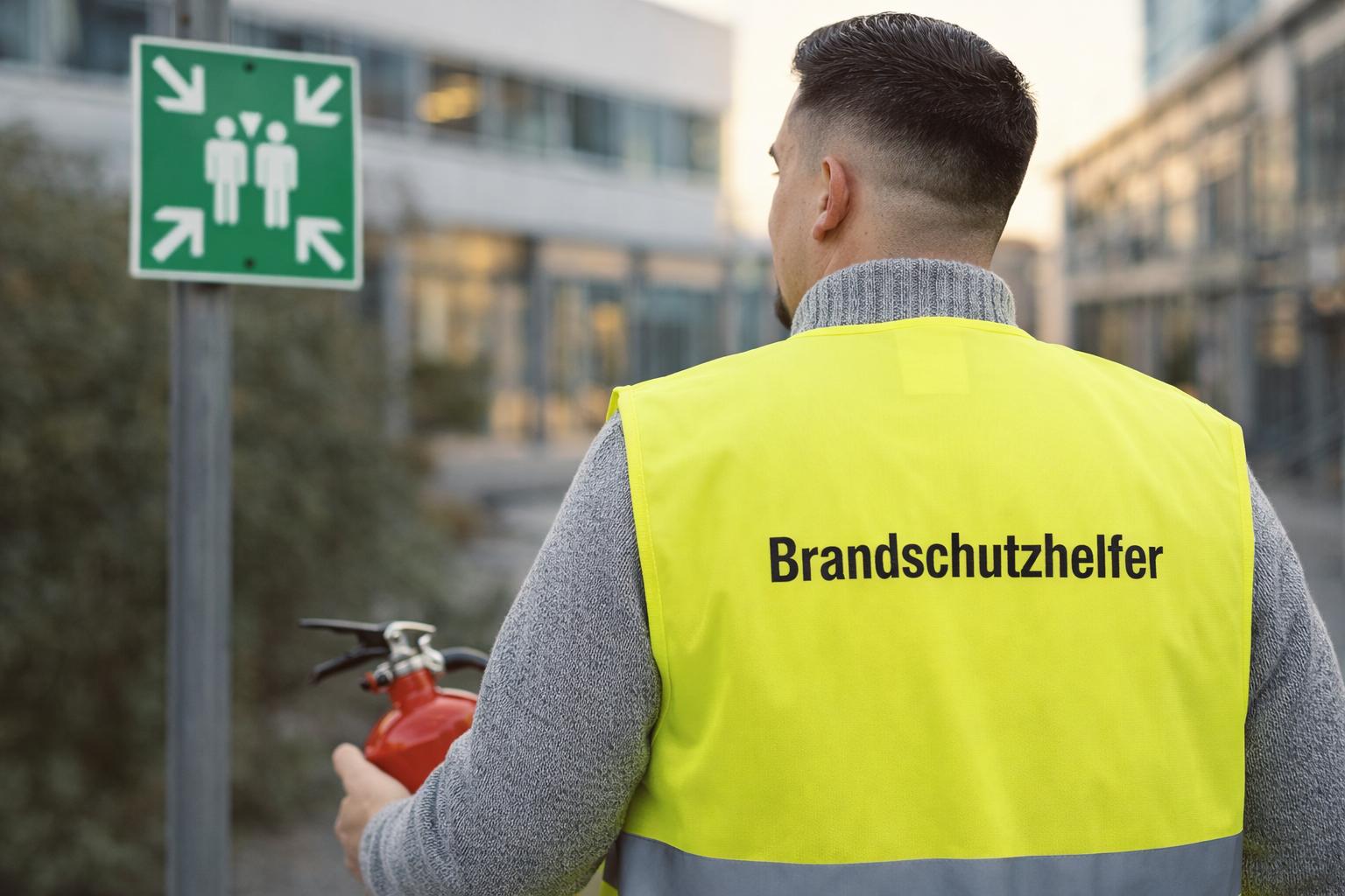 Brandschutzhelfer-Ausbildung mit praktischer Löschübung